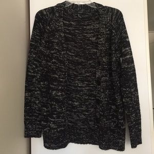 Oversized Marled Cardigan