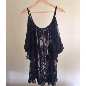 Free People : Open Road Lace Tunic