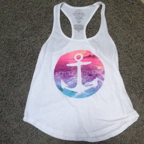 refuse to sink tank top