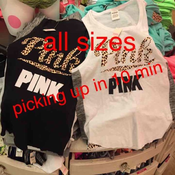 Vs pink Cheetah leopard tanks