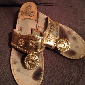 Gold Jack Rogers