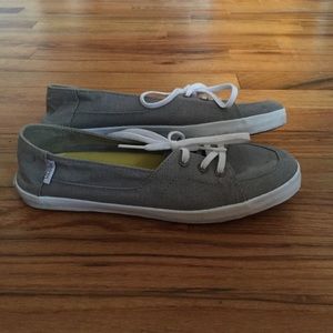 Women's Grey Vans Size 7.5 (barely worn)