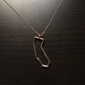 California Outline Necklace