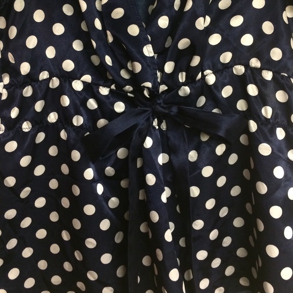 Silky polka dot top - Picture 2 of 3