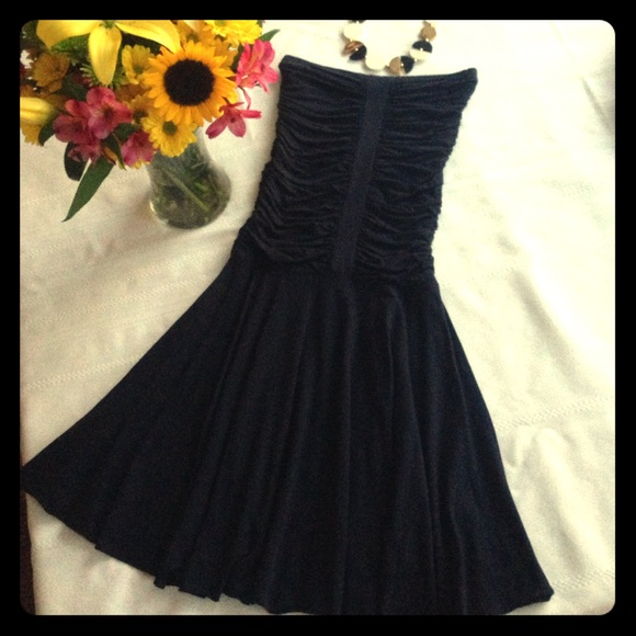 Express Little Black Jersey Dress Size S