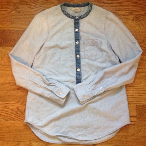 J. Crew Tops - J Crew Jean Top