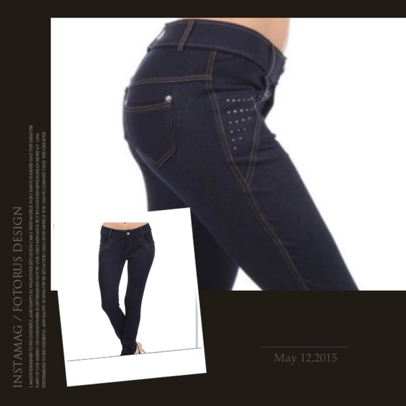 STUDDED JEGGINGS! - Picture 2 of 3