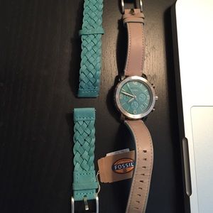 A brand new Fossil watch