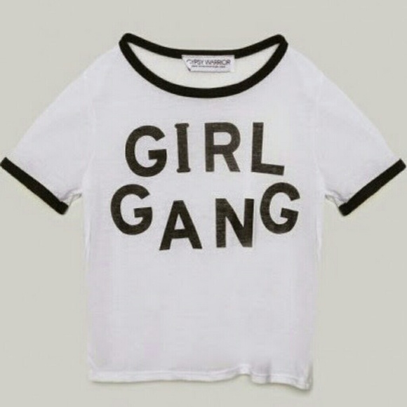 Girl Gang Ringer Tee