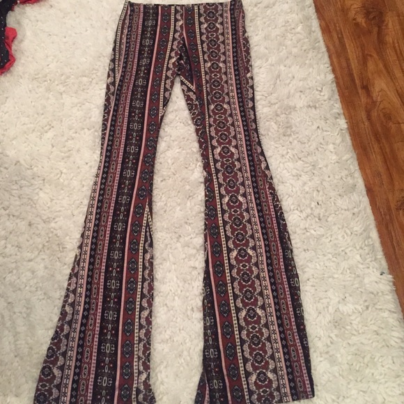 Patterned bell bottoms