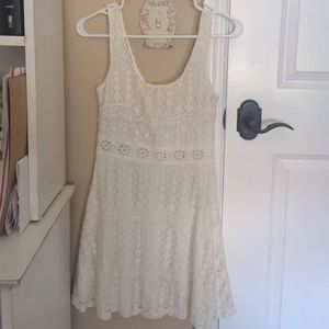 White Boho Dress