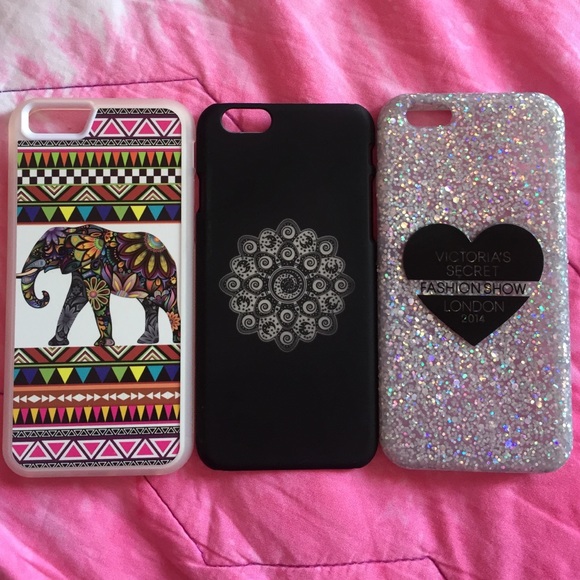 Bundle of iPhone 6 cases. 💕