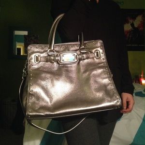 Michael Kors silver purse