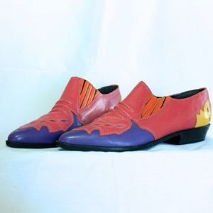 Vintage 1980's Mootsie Tootsie half Boots size 7