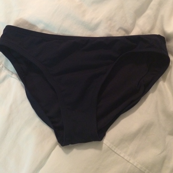 Navy bikini bottoms