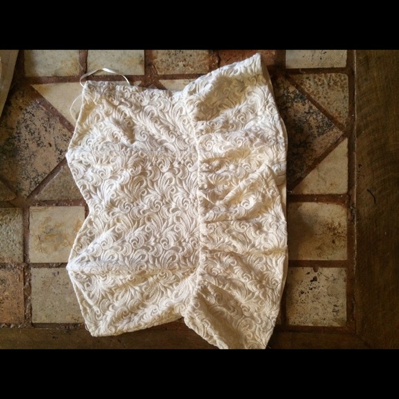 urban outfitter cream corset - Picture 1 of 3