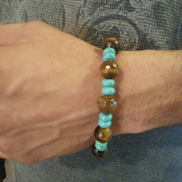 Men's stretch bracelet - Picture 2 of 2