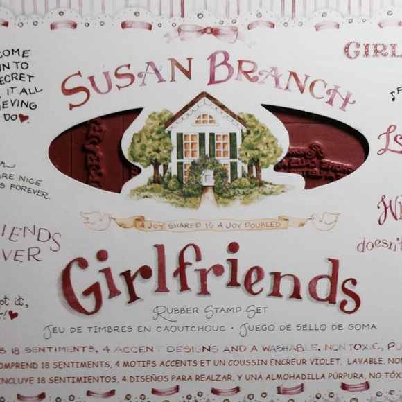 Susan Branch Rubber Stamp Set