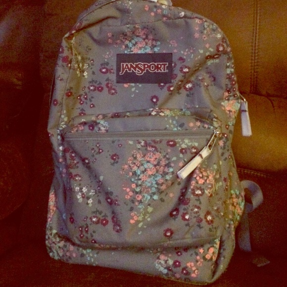 Floral jansport backpack
