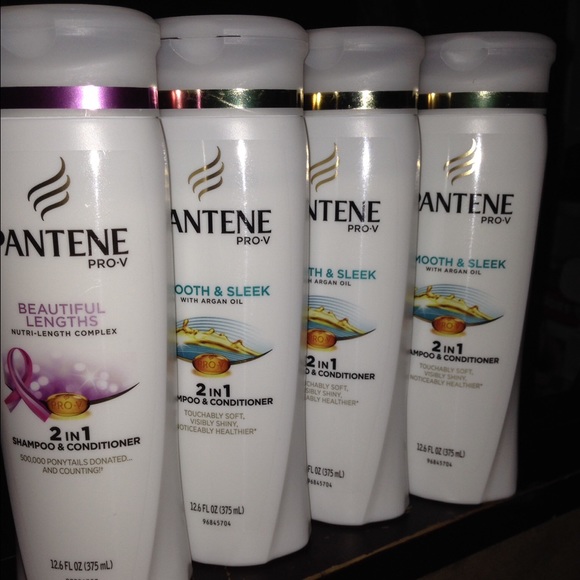 4 Pantene shampoos 2in1