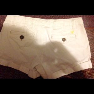 New white american eagle shorts
