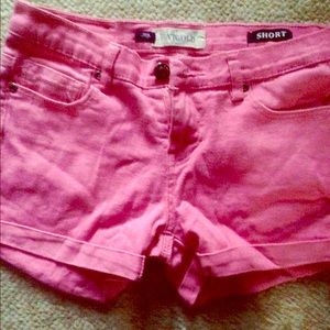 Cute pink shorts!