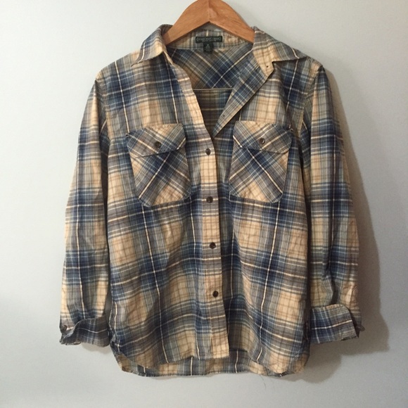 Lauren Jeans Co. Plaid Shirt