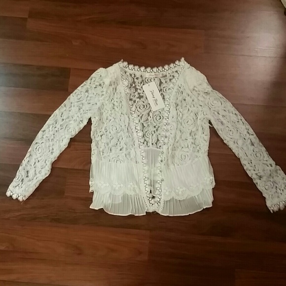 Lace boutique jacket
