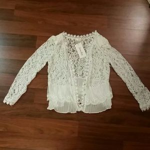 Lace boutique jacket