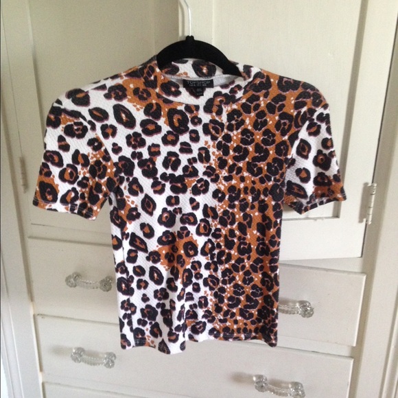 Topshop cheetah print right top!