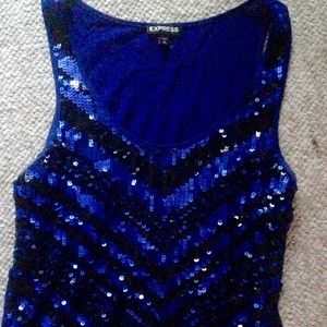 Sequin express top! New!