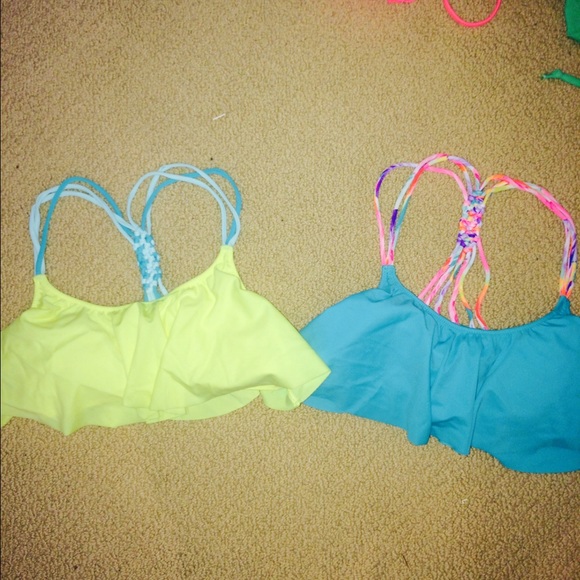 Bundle!! Two Victoria secret flowy bathing suits