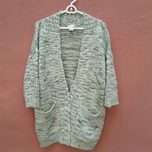 club monaco oversized chunky long sweater