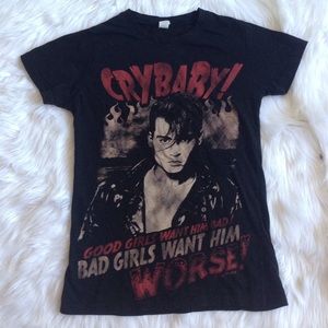 Crybaby Johnny Depp Tshirt