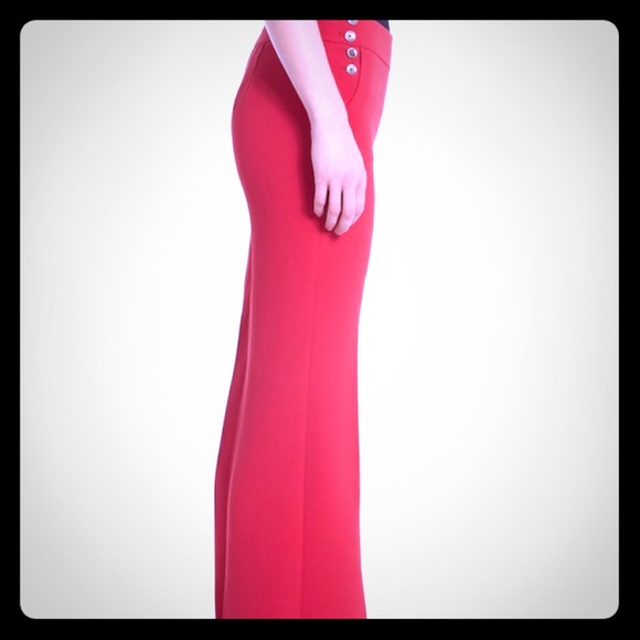 White House Black Market red trouser