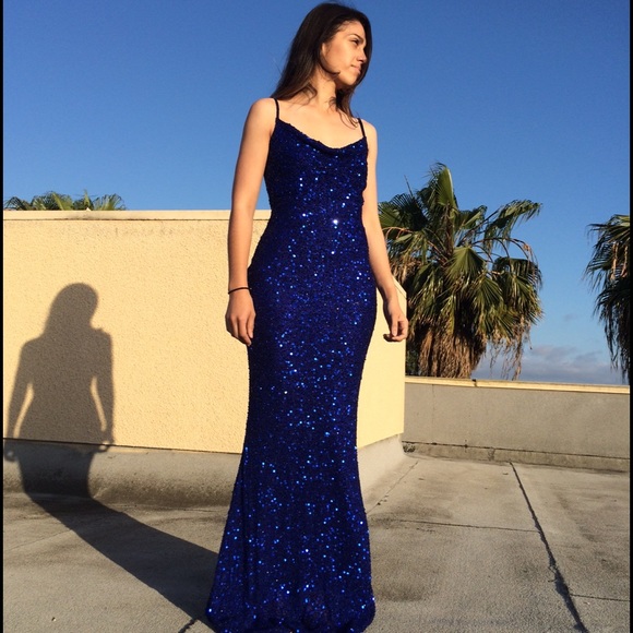 Sequin gown