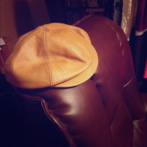 Leather Cap