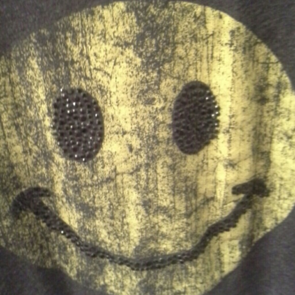 Smiley Face Crop Top