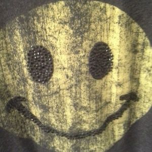 Smiley Face Crop Top