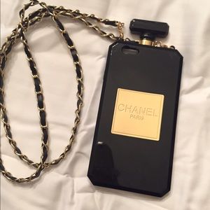 "Chanel" iPhone 6 case with chain