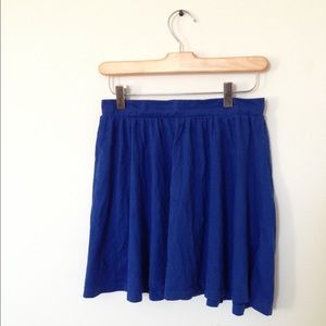 Casual Blue Skirt