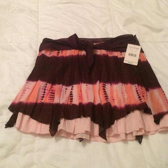 Free People Skirt  & Guess Top
