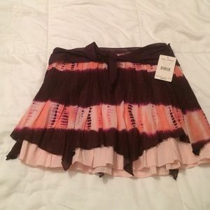 Free People Skirt  & Guess Top