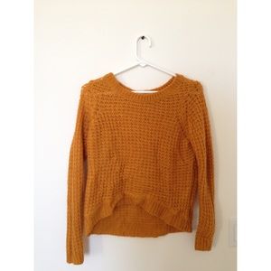 Mustard Yellow Sweater Mustard Yellow Sweater