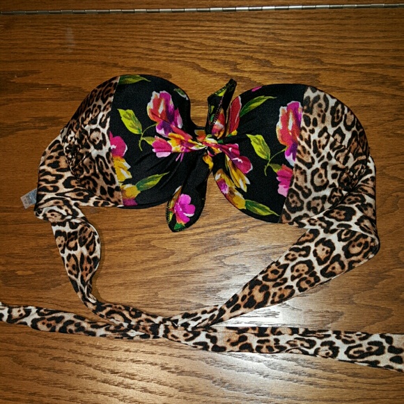 Victoria's Secret Push-up Bandeau Swim Top