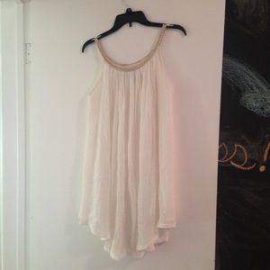 Layered White Dress