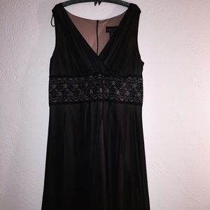 Slinky Black Dress