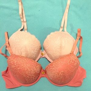 2 Bras bundle 36 C NWOT