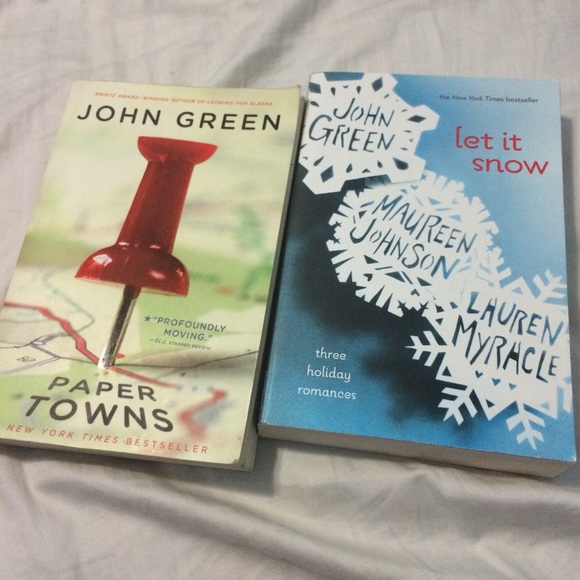 John Green's Papertown and Let it snow!