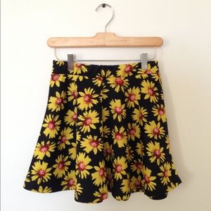 Floral Skater Skirt